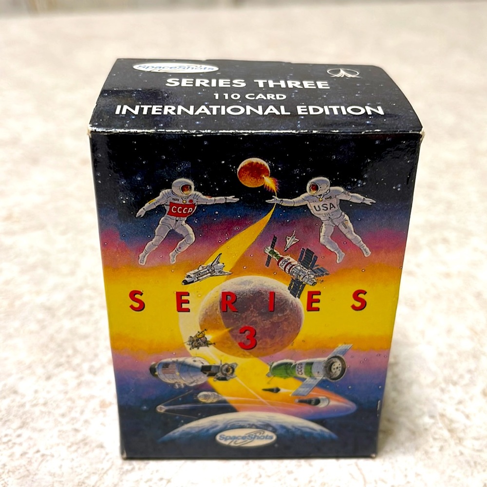 BNWOT SPACE SHOTS SERIES 3 110 CARD INTERNATIONAL EDITION BOXED SET